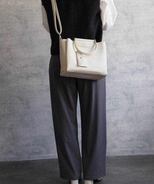 【雑誌掲載】2WAYトートバッグ カードケースセット 17-1033